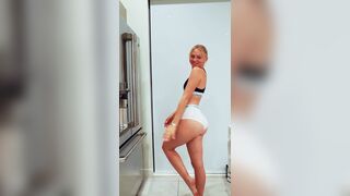 Jordyn jones eating cereals