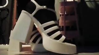 goddess avilla white heels shoes